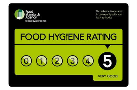 Food Safety: Display Food Hygiene Ratings by law?
