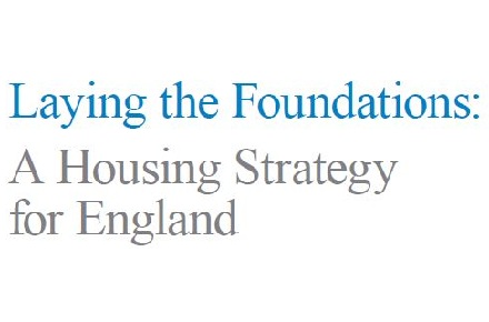 Housing: New housing strategy – Laying the Foundations