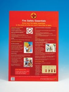 Fire Safety Essentials Poster