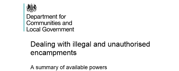 Environmental Protection: Dealing with illegal and unauthorised encampments – Summary of Powers