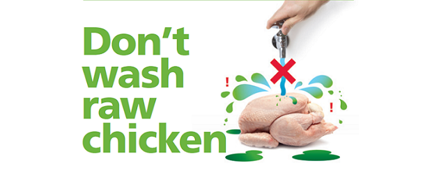 Food Safety: FSA – Don’t Wash Raw Chicken