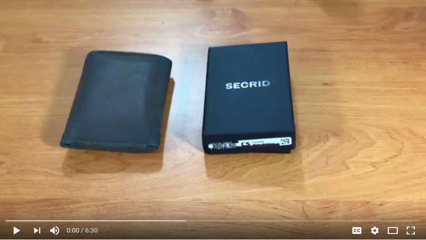 Secrid Card Slide RFID Cardprotector Unboxing